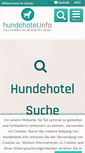 Mobile Screenshot of hundehotel.info